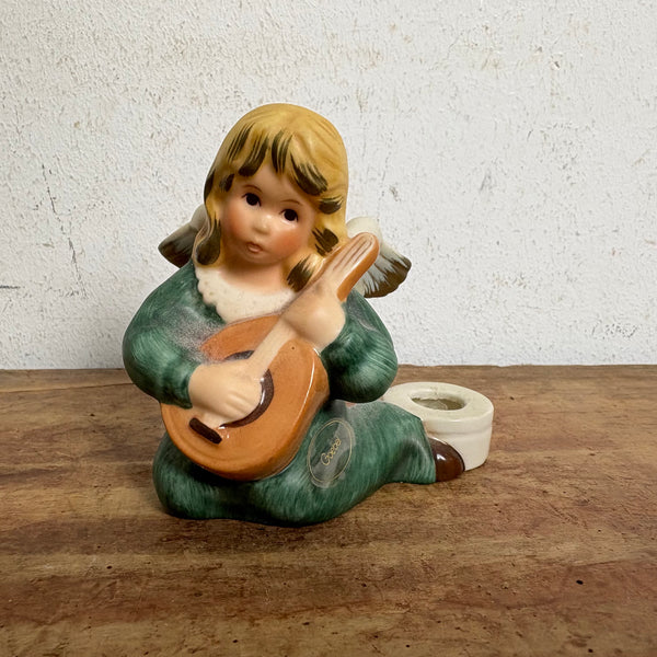 Vintage Engel mit Laute Hummel Figur 42 328 von Goebel