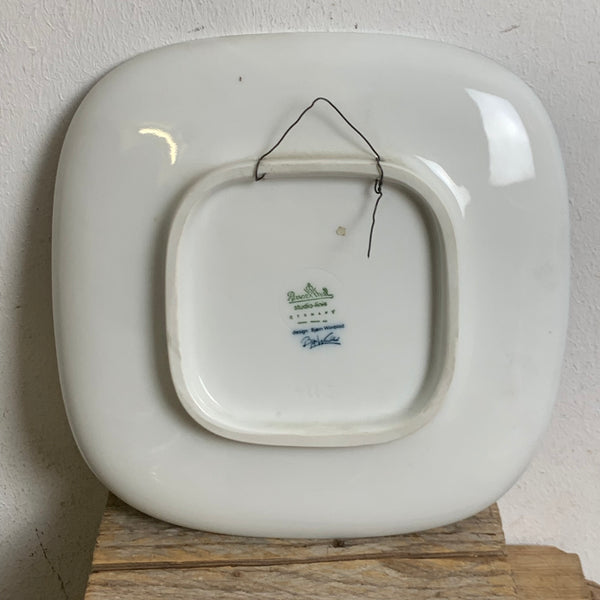 Vintage Porzellan Wandteller 1001 Nacht von Björn Wiinblad für Rosenthal