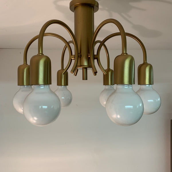 Vintage Spider Deckenlampen von Honsel