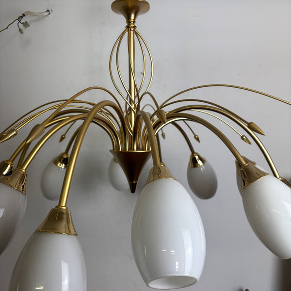 Moderne große goldene Spider Deckenlampen