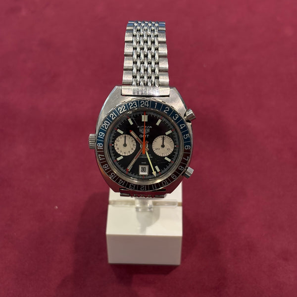 Heuer Autavia Ref. 1163 GMT Pepsi Vintage