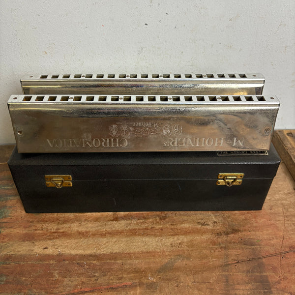Vintage Mundharmonika Chromatica Bass von M. Hohner