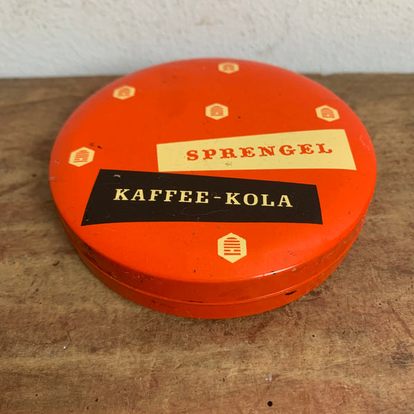 Vintage Blechdose Sprengel Kaffee Kola