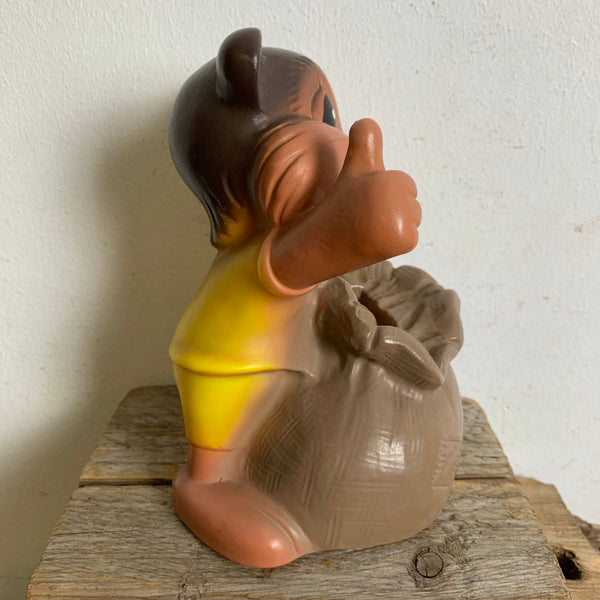 Vintage Spardose Hamster Goldi Commerzbank