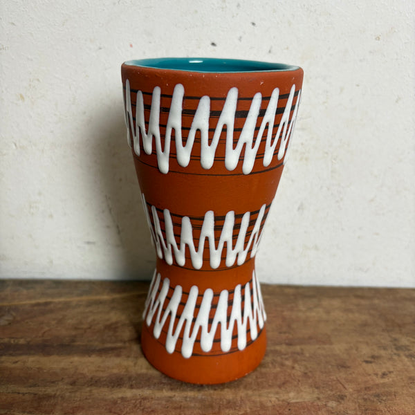 Vintage Keramik Vase von Scheurich 244-17