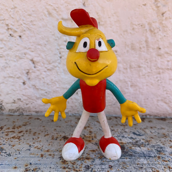 Vintage Werbefigur Biegefigur Glühbert