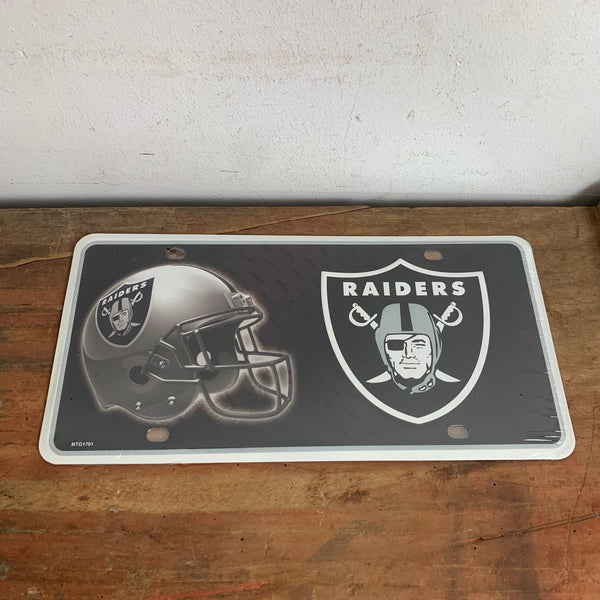 NFL Raiders Nummernschild Schild OVP