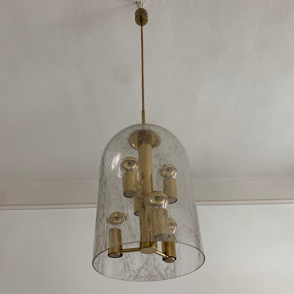 Vintage Space Age Deckenlampe von Doria