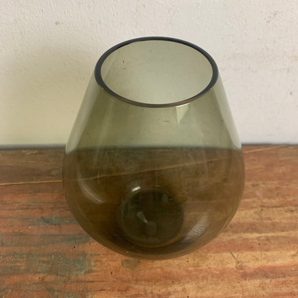 Vintage Turmalin Vase von Wilhelm Wagenfeld für WMF