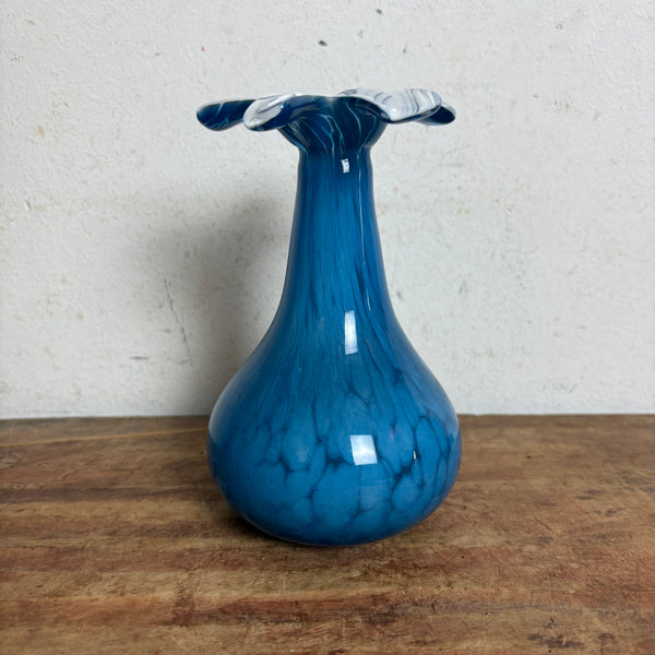 Vintage Mid Century Glas Vase Mtarfa Malta