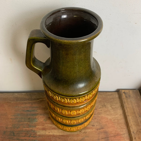 Vintage Keramik Vase Tundra von Scheurich 429-45