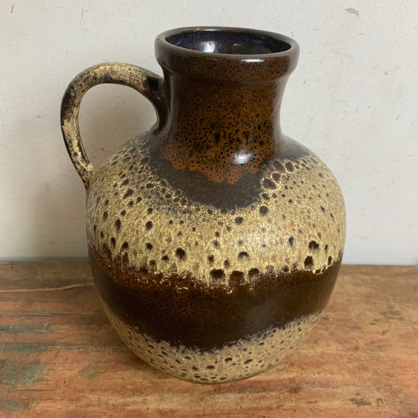 Vintage Fat Lava Keramik Vase von Scheurich