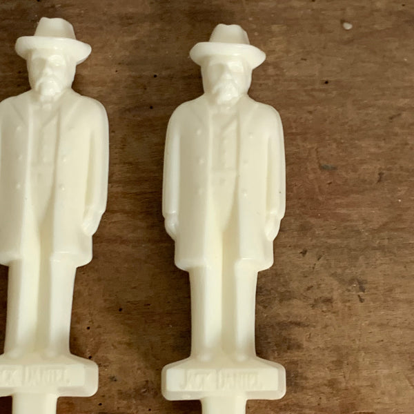 4 Vintage Jack Daniels Swizzle Stick