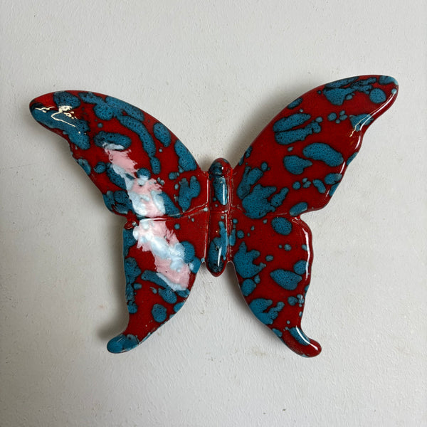 Vintage Keramik Schmetterling
