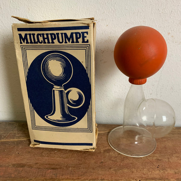 Antike Hand Milchpumpe