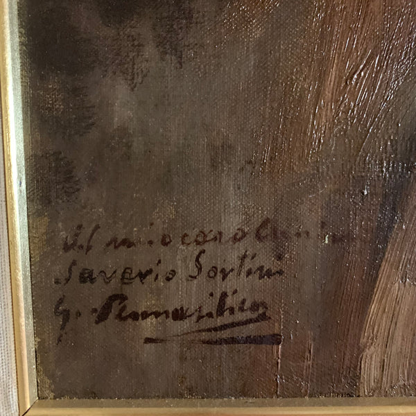 Ölgemälde Portrait von Lenin als junger Revolutionär von Giuseppe Pennasilico