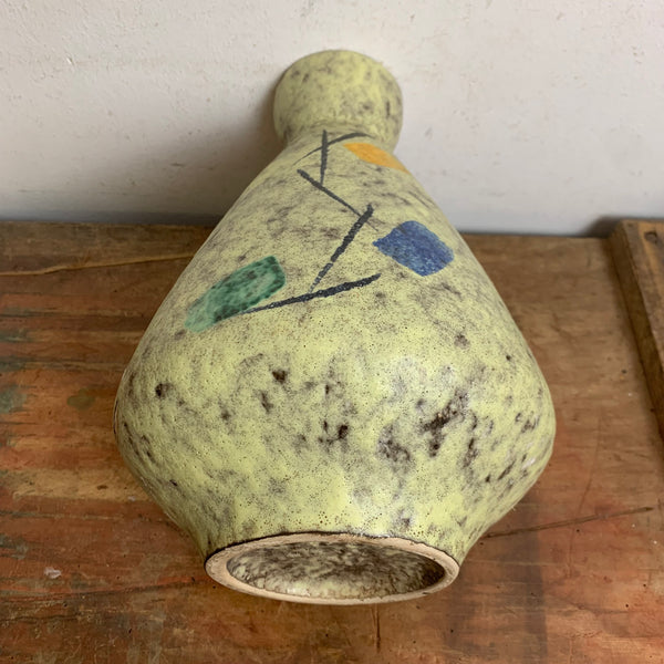 Mid Century Keramik Vase von Scheurich 547-28