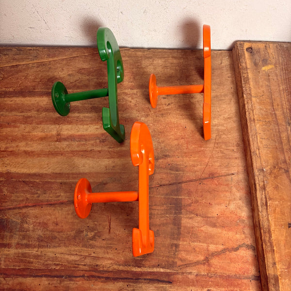 3 vintage Pop Art Garderobenhaken
