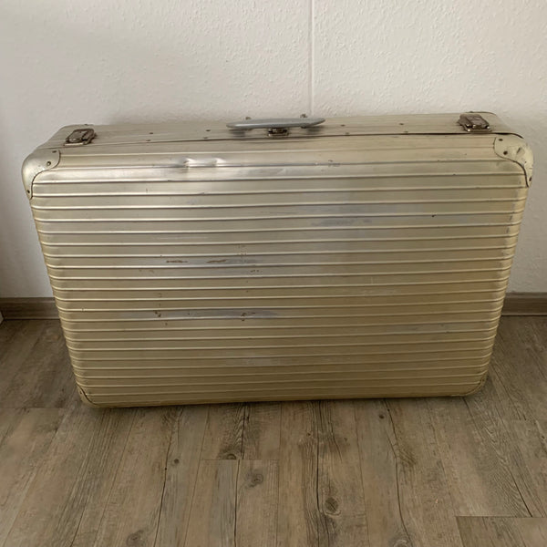 Vintage Reisekoffer Aluminium