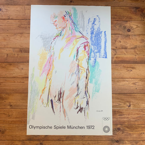 Pop Art Plakat Olympische Spiele 1972