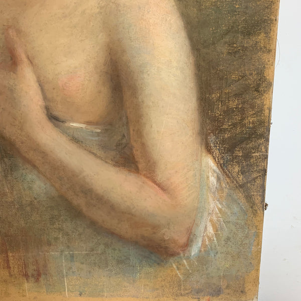 Ausschnitt als Akt nach dem Gemälde Innocence Choosing Between Love and Riches von Pierre-Paul Prud'hon