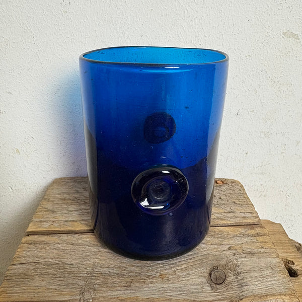 Vintage italienische Design Glas Vase