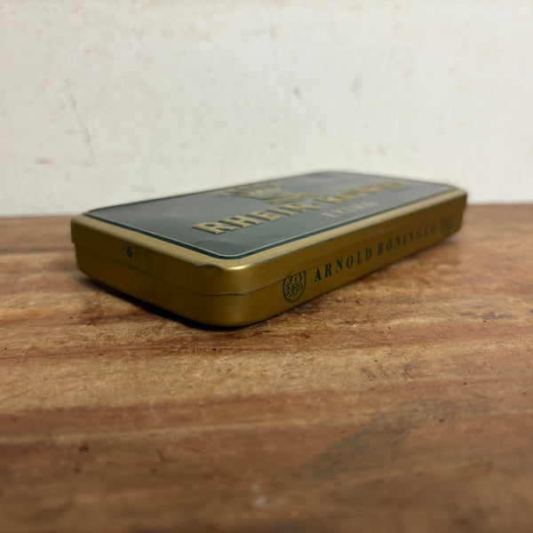 Vintage Blechdose Rhein - König extra