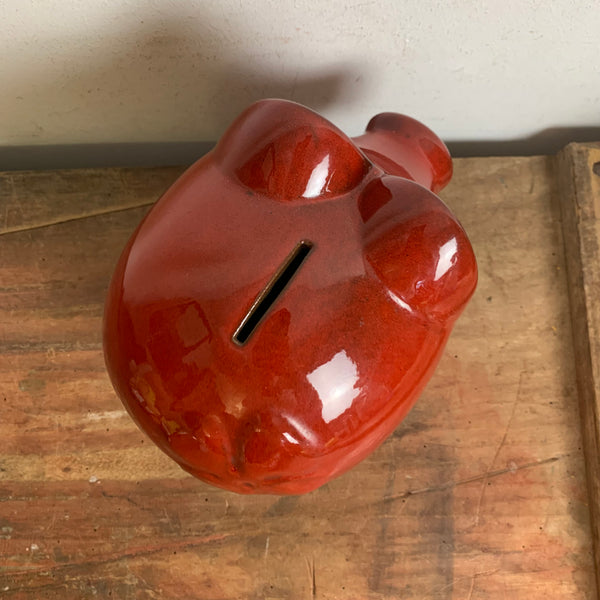 Vintage Keramik Sparschwein von Scheurich 792