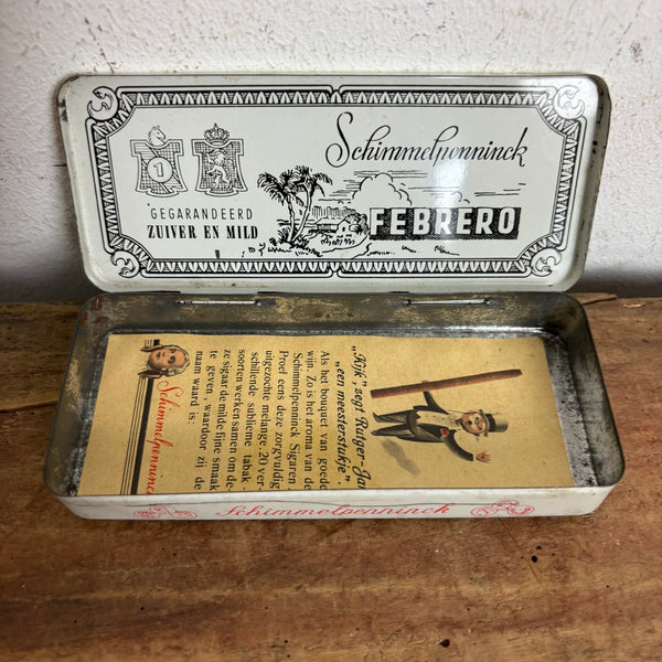 Vintage Blechdose Schimmelpenninck Zigarren