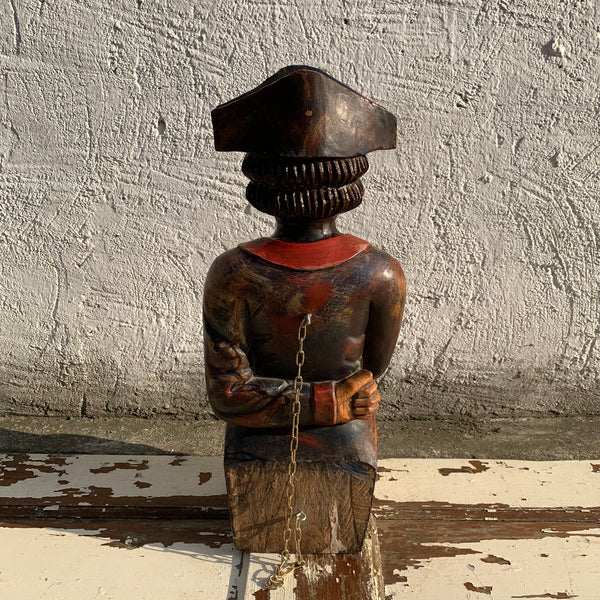 Holz Galionsfigur Admiral