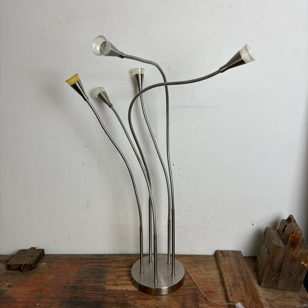 Vintage fünf flexiblen Schwanenhals Arme Lampe TYP B0907 TIVED von Ikea