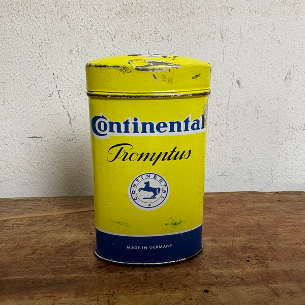 Vintage Blechdose Continental Tromptus Flickzeug