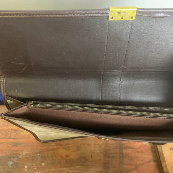 Hochwertige Leder Aktentasche Dokumenten Tasche von Jerome Leplat