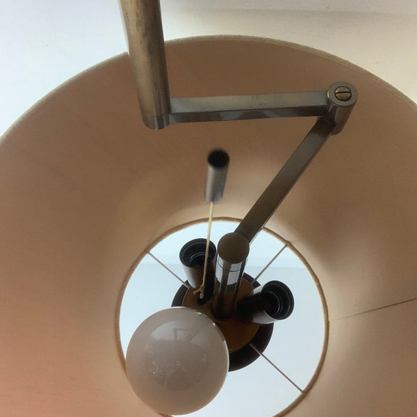Vintage Swing Arm Tischlampe aus Messing von Sölken