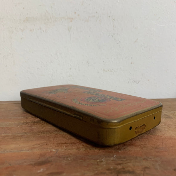 Vintage Blechdose Tabak Virginia Mixture von Hempelmann
