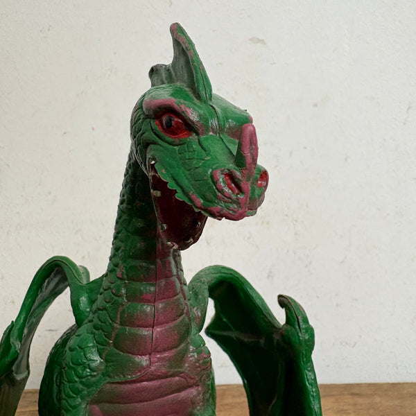 Vintage Aktionfigur Godzilla Style Zweiköpfiger Drache von Chitech
