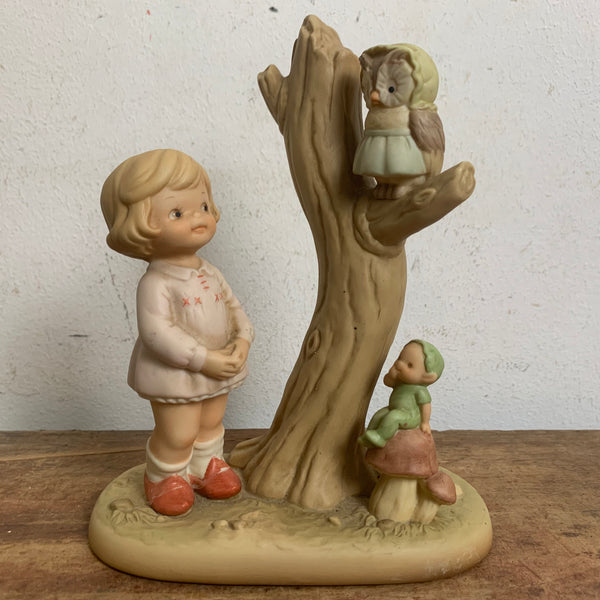 Vintage Figur Memories of Yesterday "I'm Always Looking Out for You"