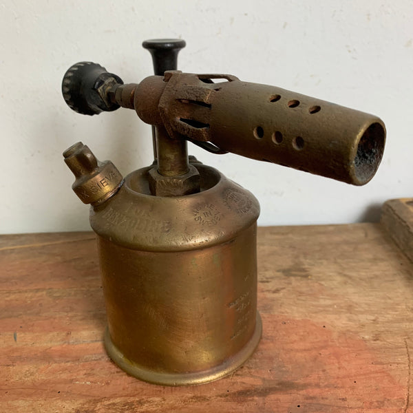Antike schwedische Lötlampe von Max Sievert