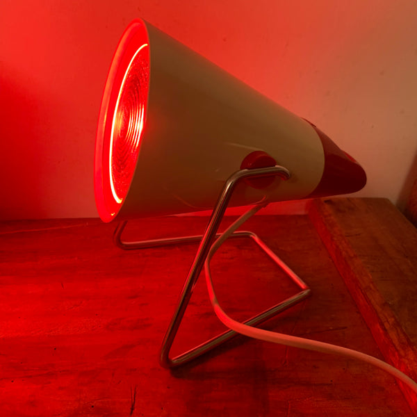 Vintage Philips Infraphil Infrarot Wärmelampe OVP