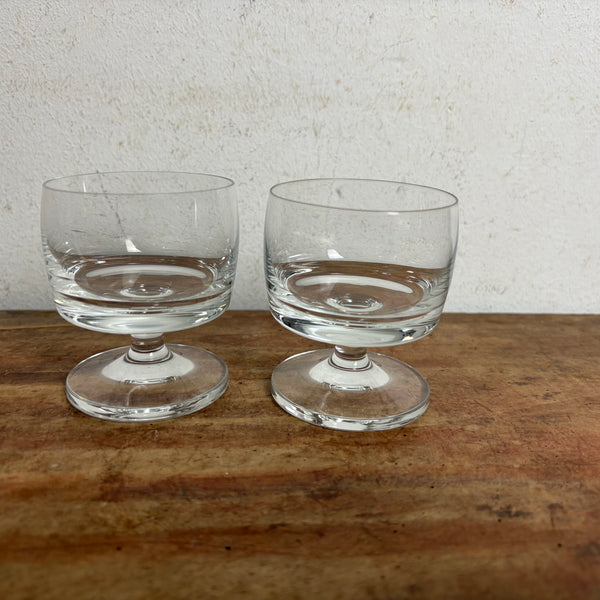Vintage 2er Set Sektschalen Römö von Dr. Klaus A. Breit für Wiesenthalhütte