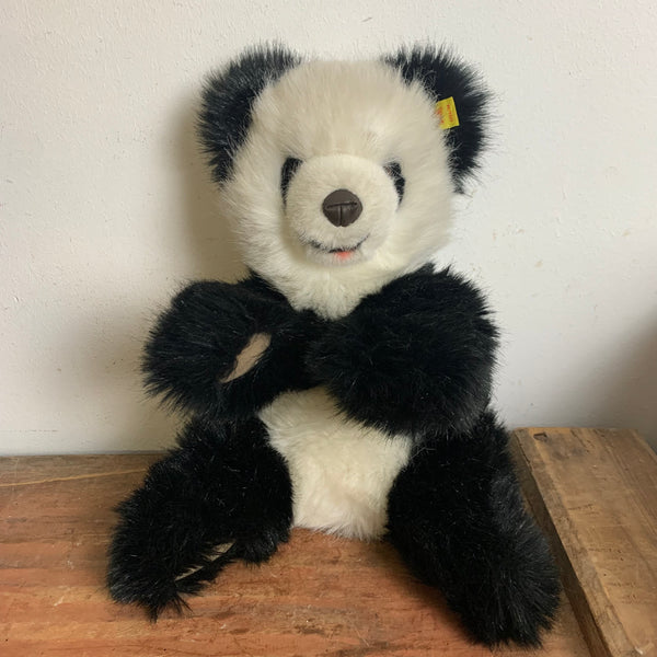 Vintage Plüschtier Panda Molly Bär von Steiff 0326/32