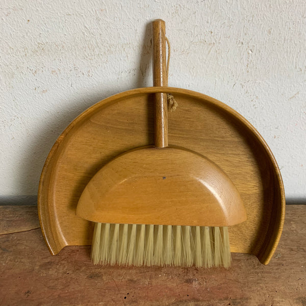 Mid Century Tischkehrset Tischbesen