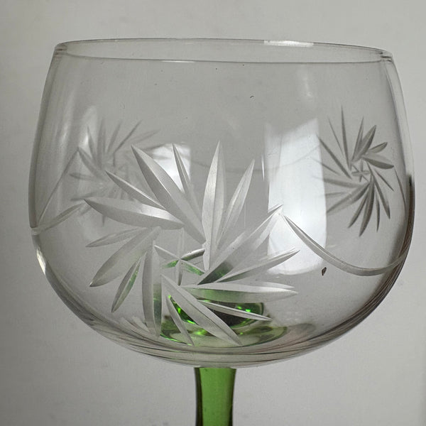 6er Set Weingläser Jugendstil von Peter Behrens