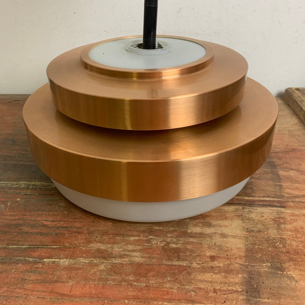 Vintage Mid Century Space Age Hängelampe im Stil von Jo Hammerborg