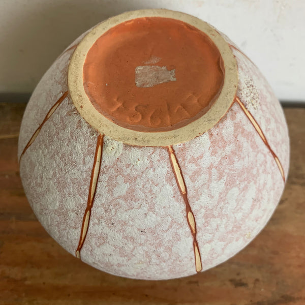 Vintage Keramik Vase von Überlacker 456 / 17