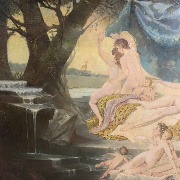 Ölgemälde Geburt der Venus von Mária Szánthó