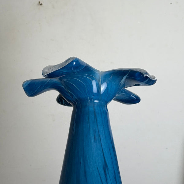 Vintage Mid Century Glas Vase Mtarfa Malta