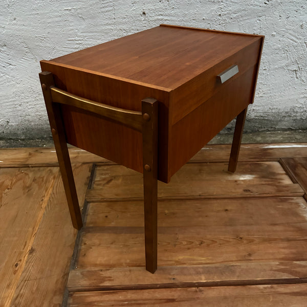 Vintage Mid Century Nähkasten - Nähtisch