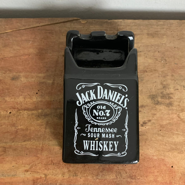 Vintage Aschenbecher Jack Daniels Whiskey Zigarettenschachtel