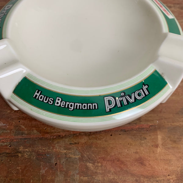 Vintage Porzellan Aschenbecher Haus Bergmann Privat